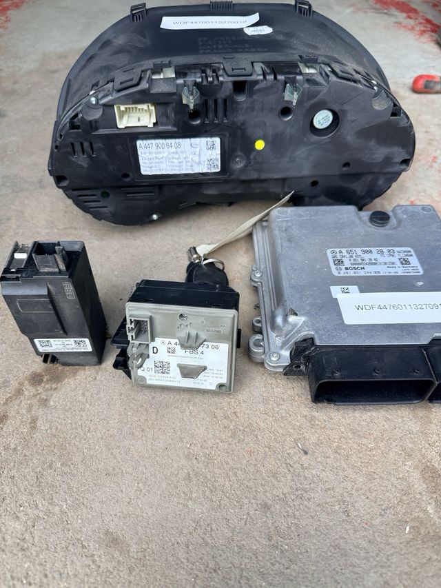 Módulos de arranque y unidad Mercedes