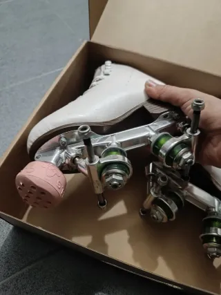 Patines Artísticos Blancos talla 31 y 29