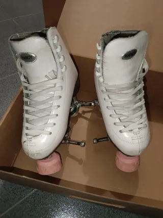 Patines Artísticos Blancos talla 31 y 29