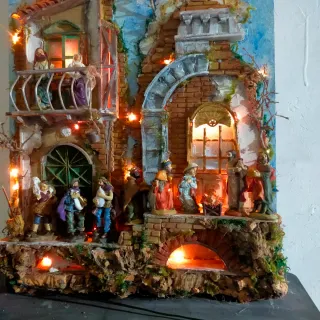 Presepe a quadro