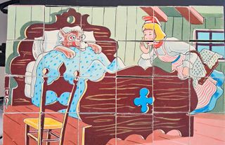 Raro Puzzle Cubi Cappuccetto Rosso Tic-Tac