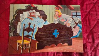 Raro Puzzle Cubi Cappuccetto Rosso Tic-Tac