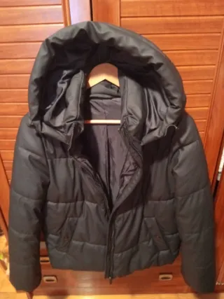 Chaqueta acolchada negra Primark Talla XXS