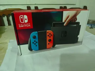 Nintendo Switch V1 Completa Azul/Naranja