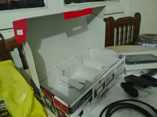 Nintendo Switch V1 Completa Azul/Naranja