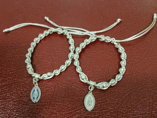 2 Pulseras Medalla Milagrosa