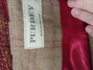 Falda cuadros talla 12 nueva,talla poco