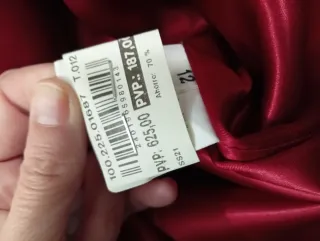 Falda cuadros talla 12 nueva,talla poco