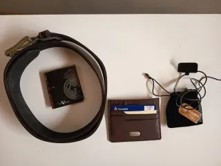 Pack Real Madrid: Cinturón, Cartera y Colgante