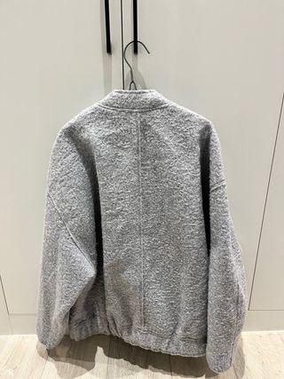 Chaqueta Bomber Zara Gris