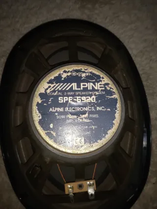 Altavoces Alpine 6x9