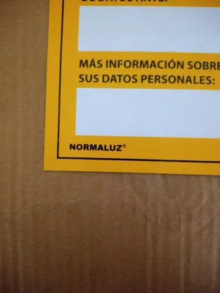 Cartel Zona Videovigilada Normaluz