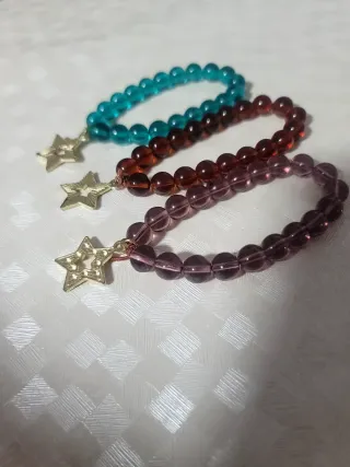 Conjunto 3 Pulseras con Estrella