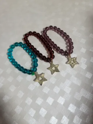 Conjunto 3 Pulseras con Estrella