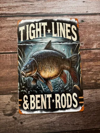 CARTEL DE PESCA CARPA BAJO EL AGUA CARPFISHING