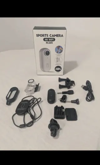 Cámara Deportiva 4K WiFi H.265