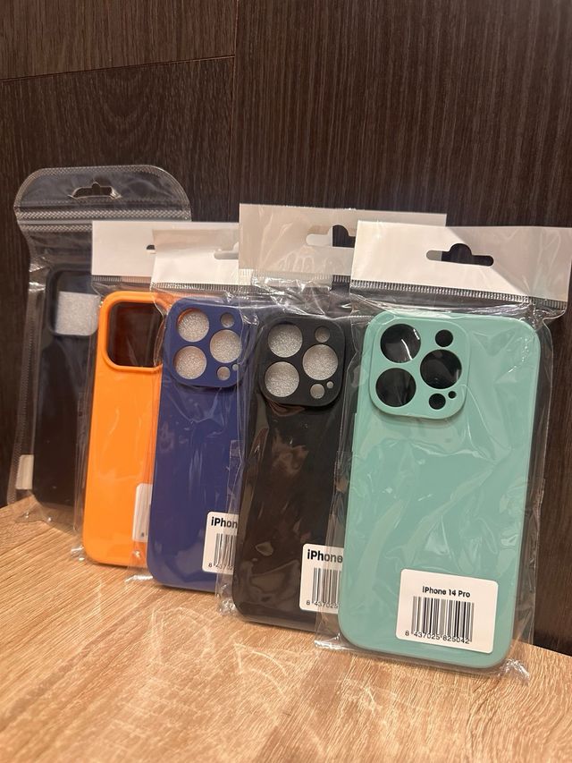 Fundas iPhone 14 Pro silicona premium