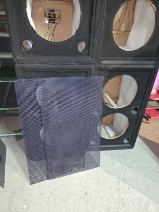 4 Cajas Subwoofer Doble 15 Vacías wharfedale