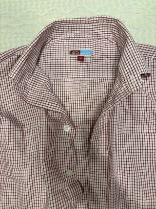 Camisa The First cuadros roja