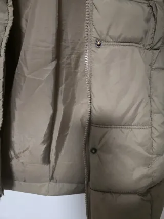 Chaquetón beige talla XS