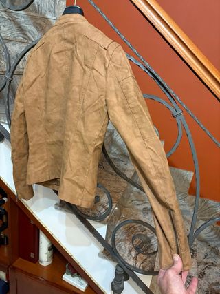 Giacca ONLY pelle marrone donna