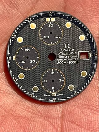 Esfera 3037 Omega Seamaster Cronógrafo