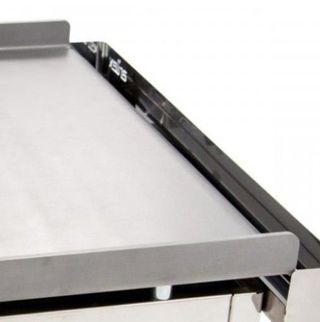 Plancha A Gas 40 Cm + Fogon Acero Laminado 6 Mm