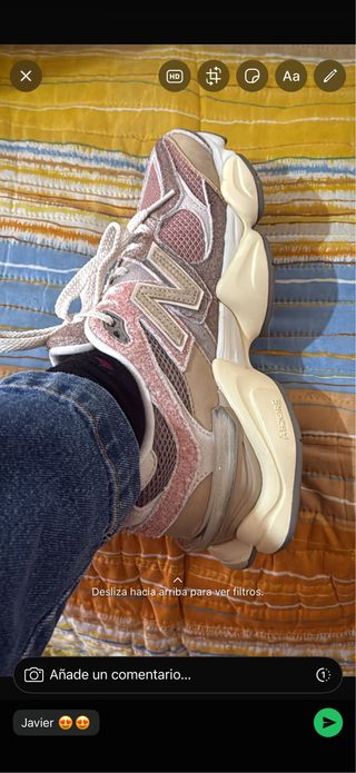 New Balance 9060 Beige/Rosa