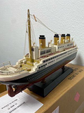 Maqueta Titanic 1912