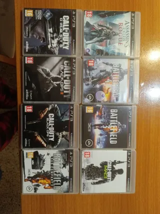 Pack Videojuegos PS3: Call of Duty, Killzone, Max
