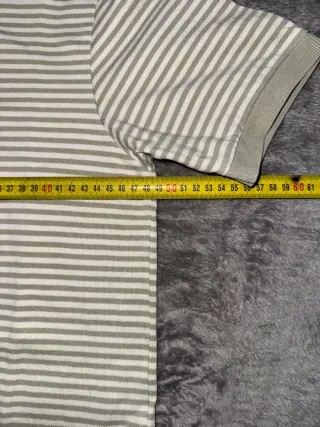 Polo Lacoste Rayas Manga Corta Vintage Retro Y2K M