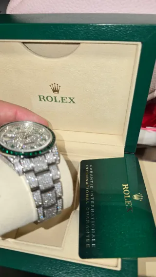 Rolex Diamantes serie ilitimada 2022 Oro y Plata