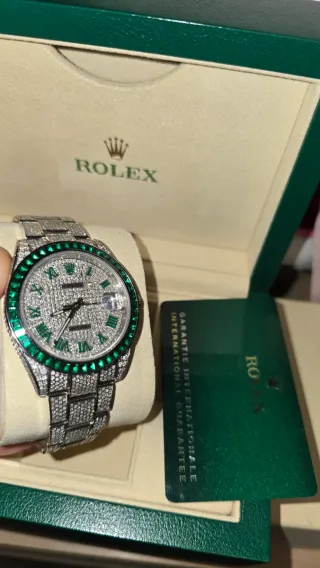 Rolex Diamantes serie ilitimada 2022 Oro y Plata