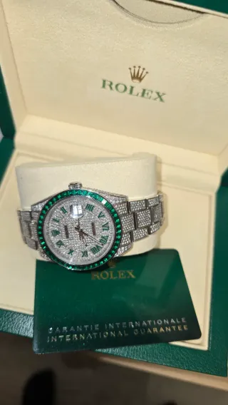 Rolex Diamantes serie ilitimada 2022 Oro y Plata