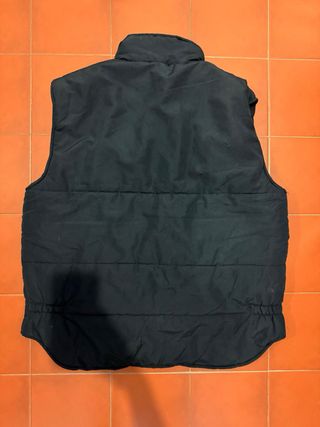 Chaleco de trabajo negro talla XL
