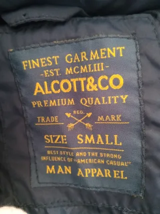 Chaqueta Alcott & Co Talla S Azul/Gris