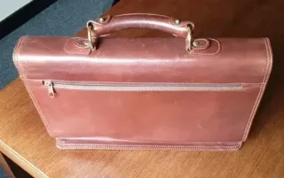 Maletín piel Adpel (Italia) – como nuevo