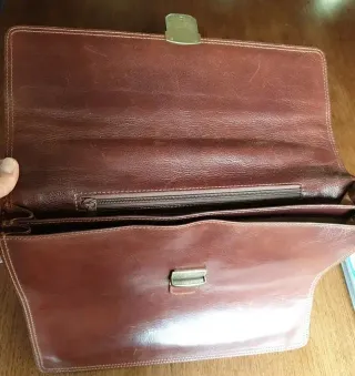 Maletín piel Adpel (Italia) – como nuevo