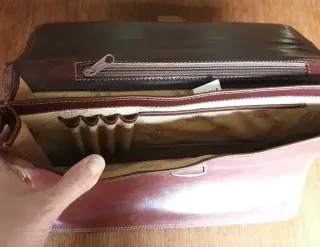 Maletín piel Adpel (Italia) – como nuevo