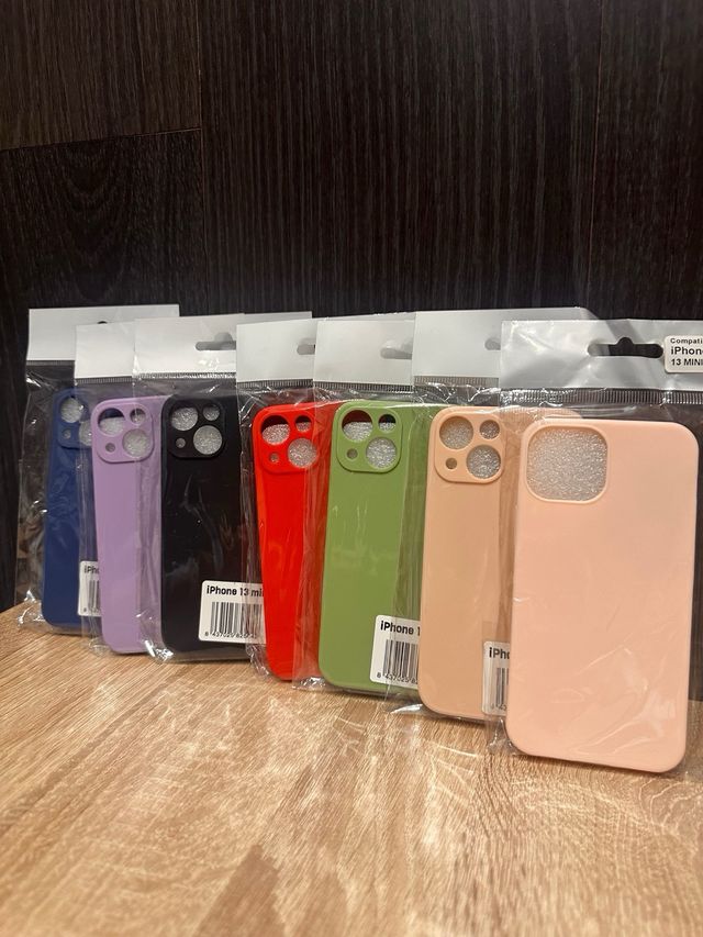 Fundas iPhone 13 mini silicona premium