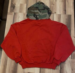 Sudadera Scuffers cremallera roja M