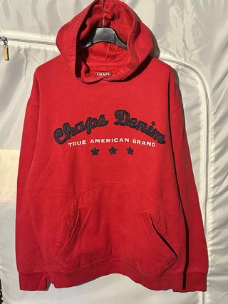 Felpa Chaps Uomo Rossa