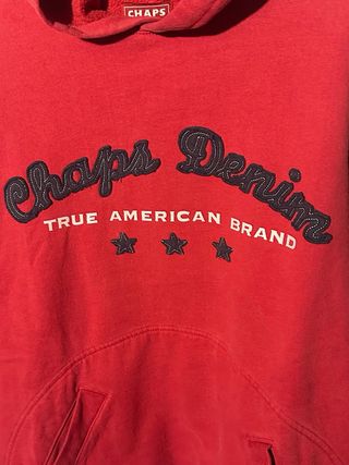 Felpa Chaps Uomo Rossa