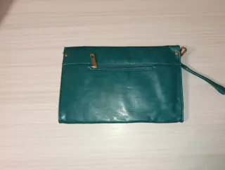 Pochette donna verde acqua