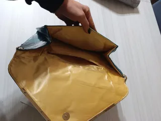 Pochette donna verde acqua