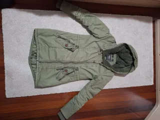Chaquetón verde militar