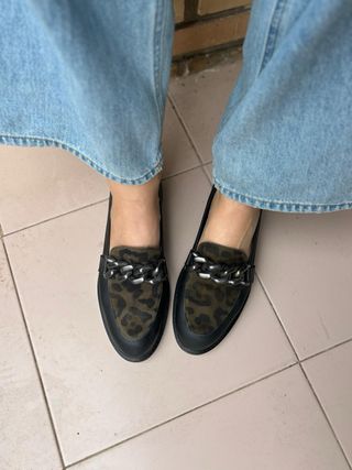 Mocasines Mascaró Talla 40 con Cadena