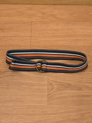 Cinturone per bambini a righe arancioni