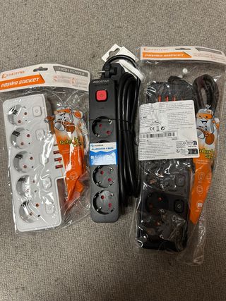 Regleta Enchufe Múltiple USB