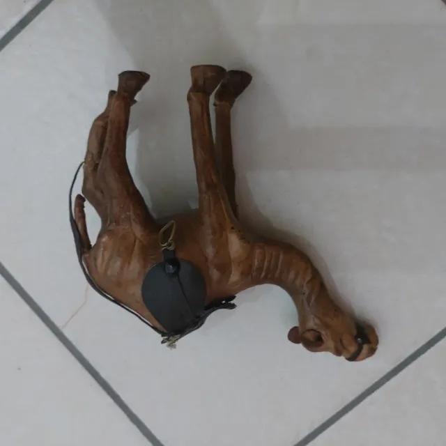 Cammello in legno decorativo